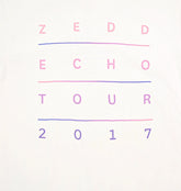 Zedd Echo Tour EDM White T-Shirt - Official DJ Merch